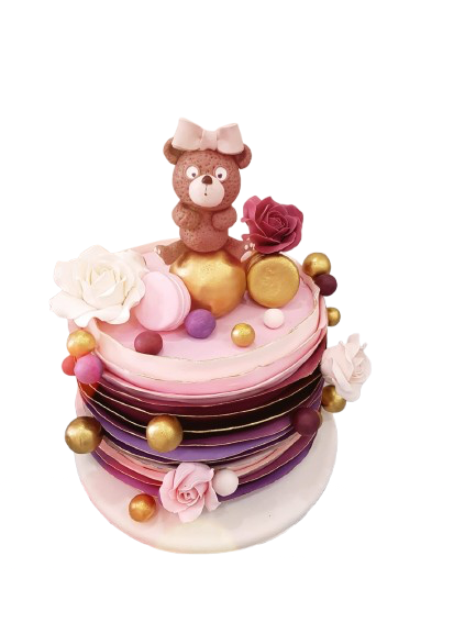 Ayıcıklı Buttercream Butik Pasta