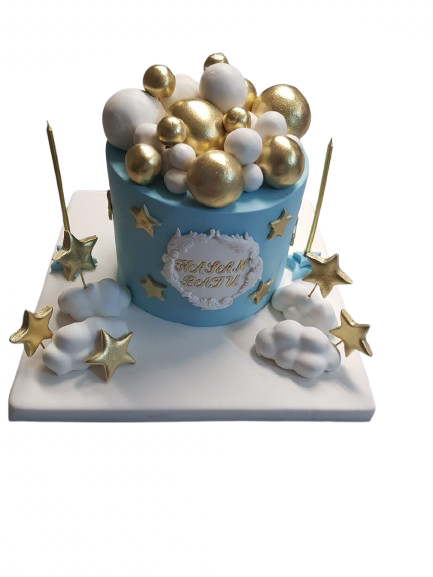 Bulut ve Balon  Baby Shower Butik Pasta